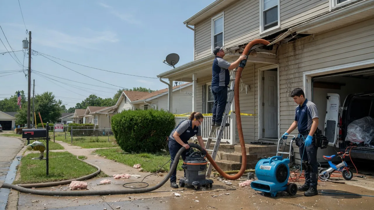Water Damage Restoration in Tippecanoe, IN near me